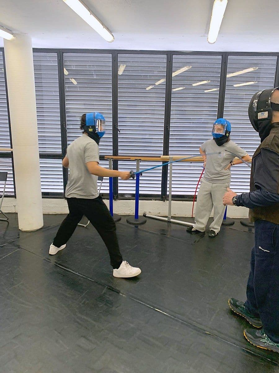 Assalto di scherma olimpica al CUS Roma