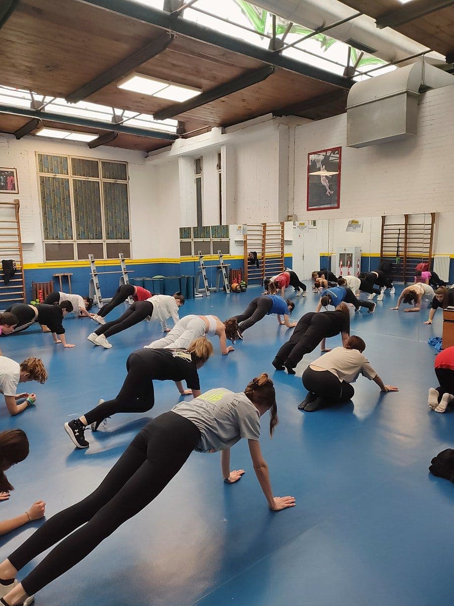 Allenamento a corpo libero al CUS Roma